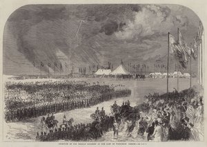 Réception des tireurs belges au camp de Wimbledon Common - Sir John Charles Robinson